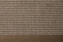 Estera Sisal - Marron - Borde Marron - 6x4