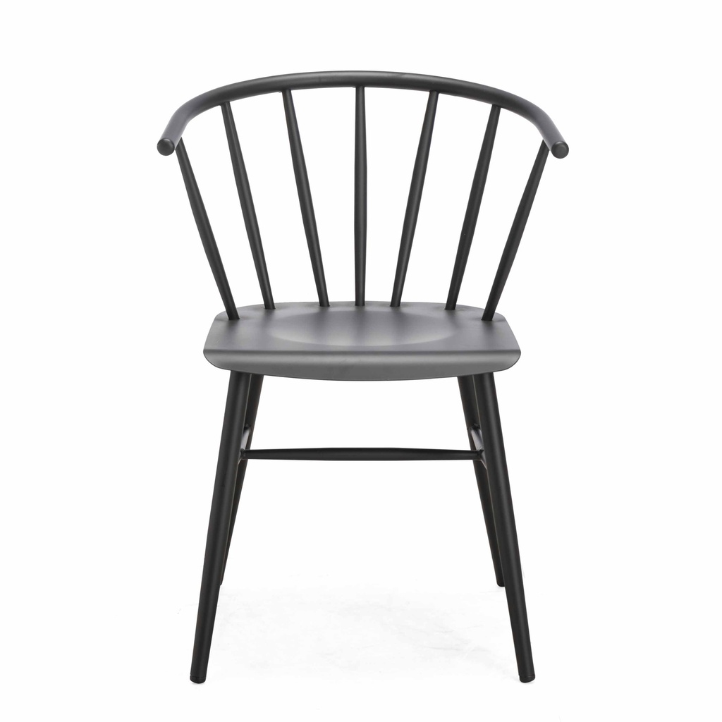 Silla Almería - Metal Negro