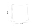 COJIN CUADRADO 40 CMS - BEIGE