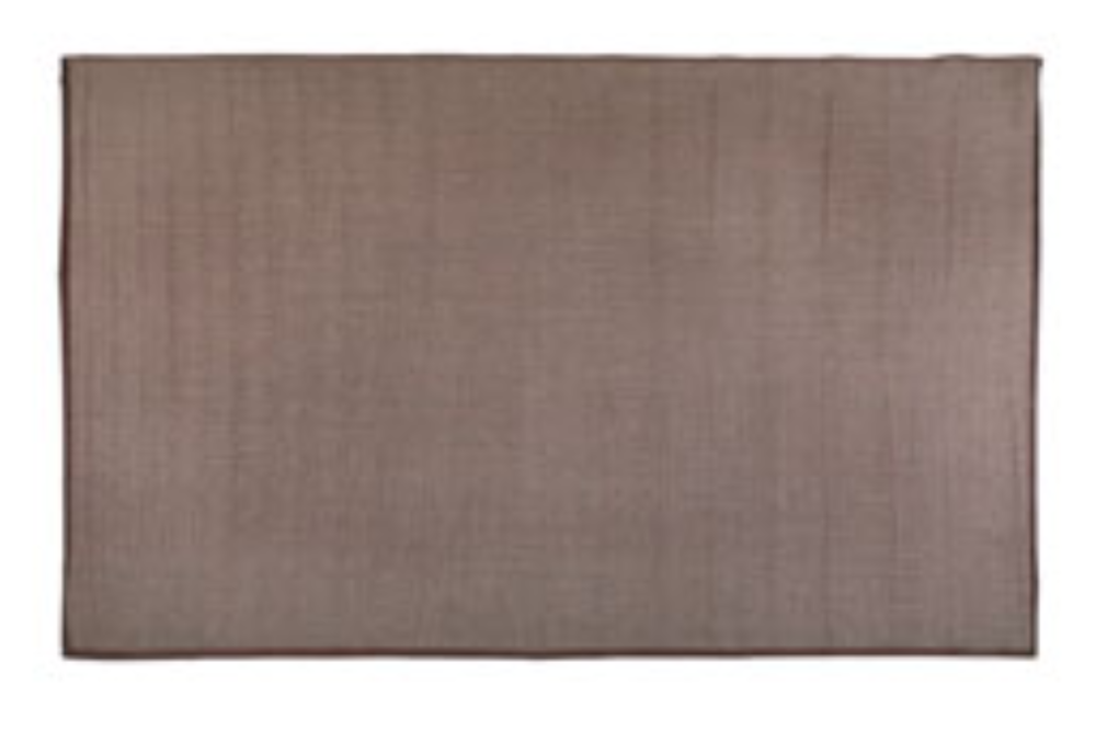 ESTERA SISAL GRIS MARRON BORDE GRIS 6X4