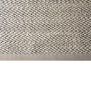 ESTERA SISAL - HERRINGBONE NATURAL/NEGRO - BORDE BEIGE - 3X3