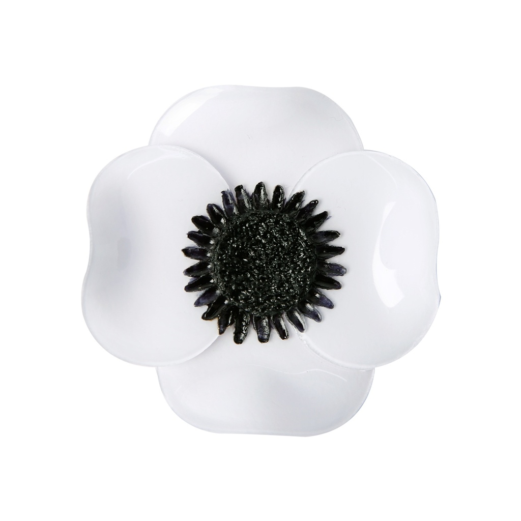 BROCHE FLOR BLANCO