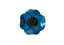 Broche Flor Cuatro Pétalos Azúl