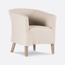 Jibou Silla con Brazos - Beige