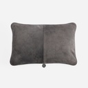 Cojín Adhara - Rectangular Gris Oscuro 66 cm