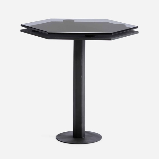 [411002] Mesa auxiliar Hexa - Acero
