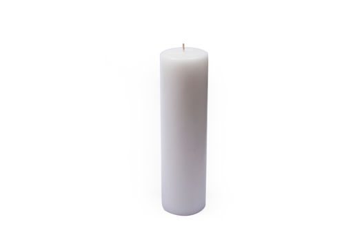 [211109] Vela Canis Blanca Delgada - 25 cm