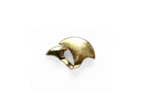 [221272] BROCHE DORADO BALLENA EVENTAIL